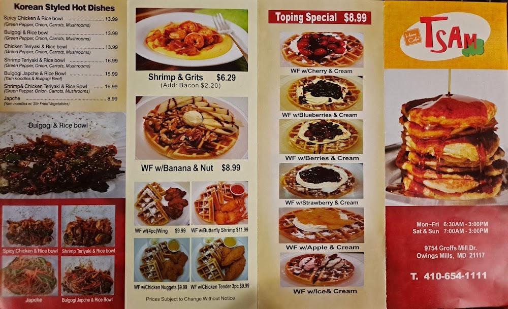 Han's Cafe - Tsam Menu image 1